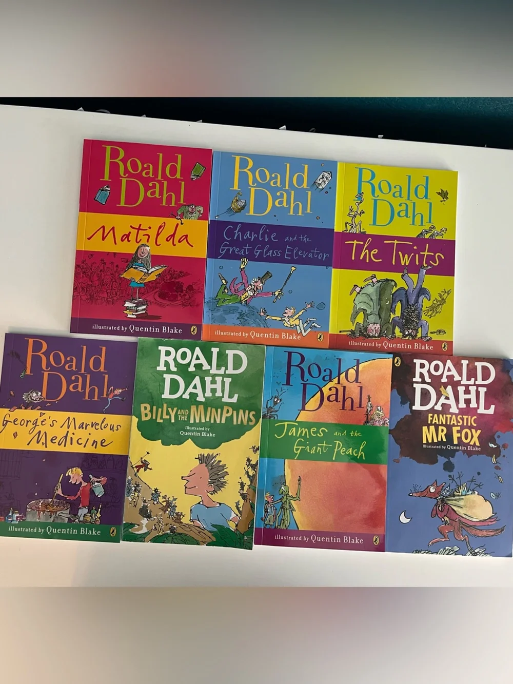 Roald Dahl Children's Book Collection 7 total James and the Giant Peach